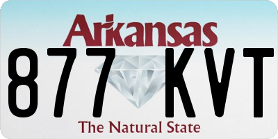 AR license plate 877KVT