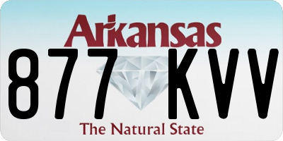 AR license plate 877KVV