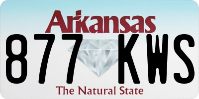 AR license plate 877KWS