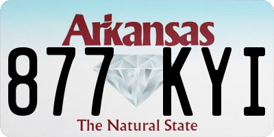 AR license plate 877KYI