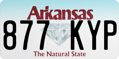 AR license plate 877KYP