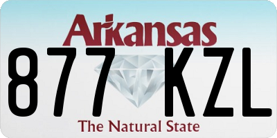 AR license plate 877KZL
