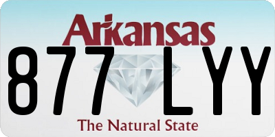 AR license plate 877LYY