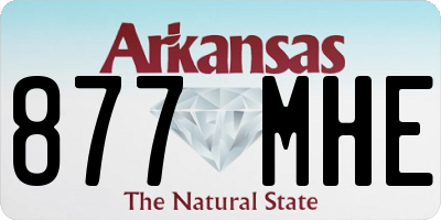 AR license plate 877MHE