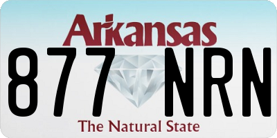 AR license plate 877NRN