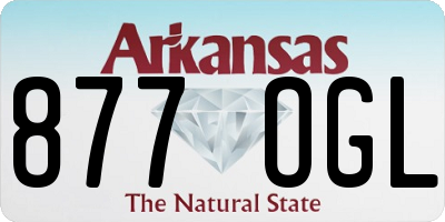 AR license plate 877OGL