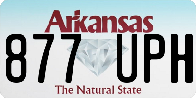 AR license plate 877UPH