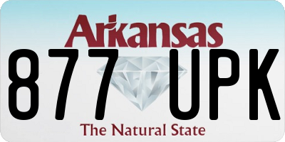 AR license plate 877UPK
