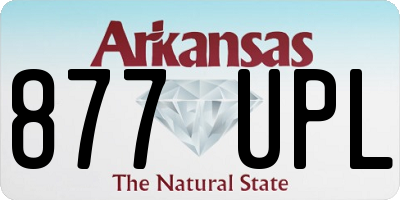 AR license plate 877UPL