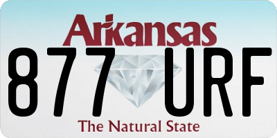 AR license plate 877URF