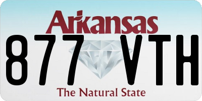 AR license plate 877VTH