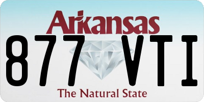 AR license plate 877VTI