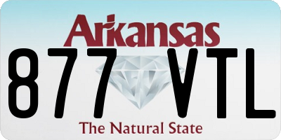 AR license plate 877VTL