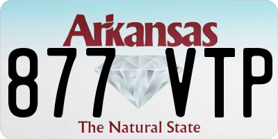 AR license plate 877VTP