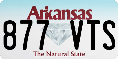 AR license plate 877VTS