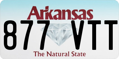 AR license plate 877VTT