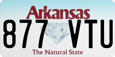 AR license plate 877VTU