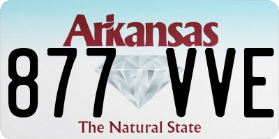 AR license plate 877VVE