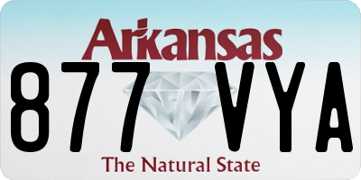 AR license plate 877VYA