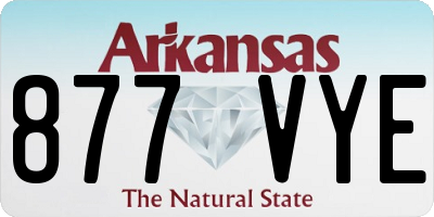 AR license plate 877VYE