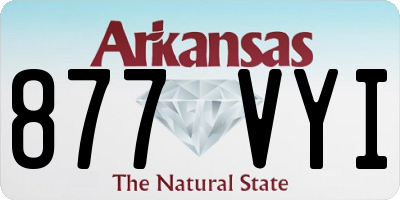 AR license plate 877VYI