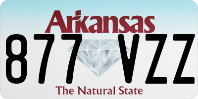 AR license plate 877VZZ