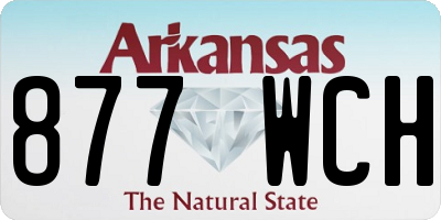 AR license plate 877WCH