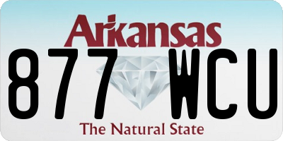 AR license plate 877WCU