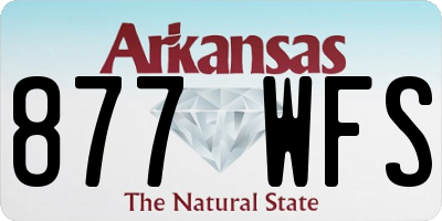 AR license plate 877WFS