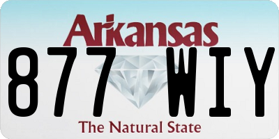 AR license plate 877WIY