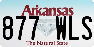 AR license plate 877WLS