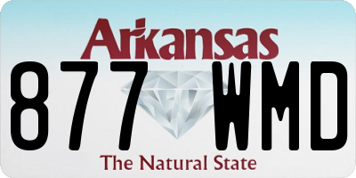 AR license plate 877WMD