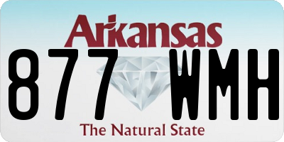 AR license plate 877WMH