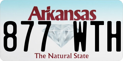 AR license plate 877WTH