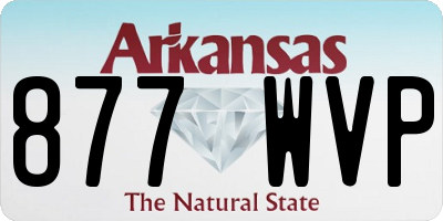 AR license plate 877WVP