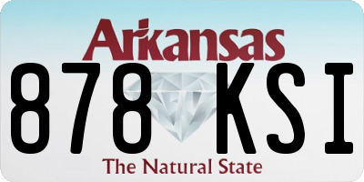 AR license plate 878KSI