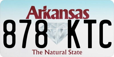 AR license plate 878KTC
