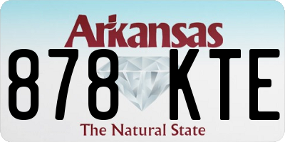 AR license plate 878KTE