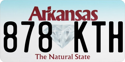AR license plate 878KTH