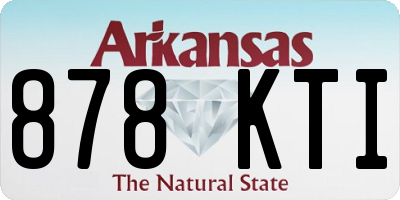 AR license plate 878KTI