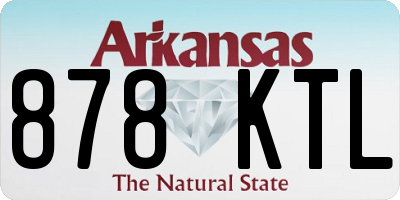 AR license plate 878KTL