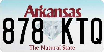 AR license plate 878KTQ