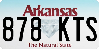 AR license plate 878KTS