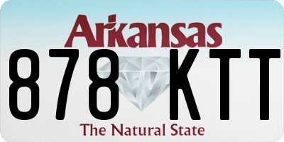 AR license plate 878KTT
