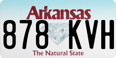 AR license plate 878KVH