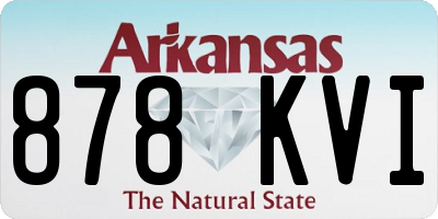 AR license plate 878KVI