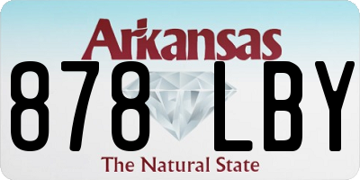AR license plate 878LBY