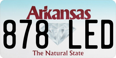 AR license plate 878LED