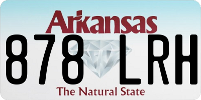 AR license plate 878LRH