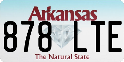AR license plate 878LTE